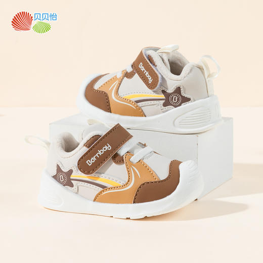 贝贝怡【加绒保暖】男女宝宝学步鞋女童秋冬新款软底鞋子防撞童鞋机能鞋
ZB4DX004 商品图6