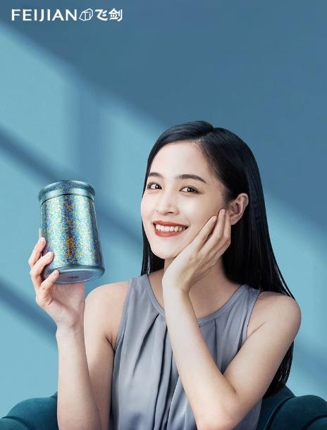 飞剑纯钛焖烧杯臻膳宝 海棠粉420ML 商品图2