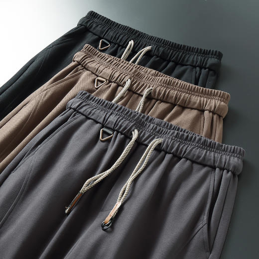 【特大码】【新款DWN】大依优型大码束脚休闲裤加肥加大宽松男士卫裤胖子显瘦潮流运动 商品图2