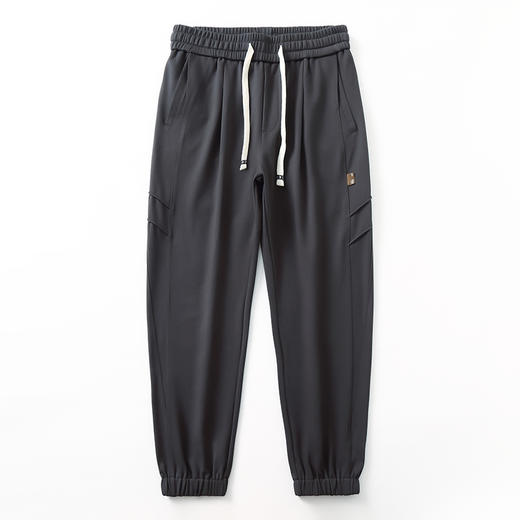 【Q】【特大码】【新款DWN】大依优型大码束脚休闲裤加肥加大宽松男士卫裤胖子显瘦潮流运动 商品图0