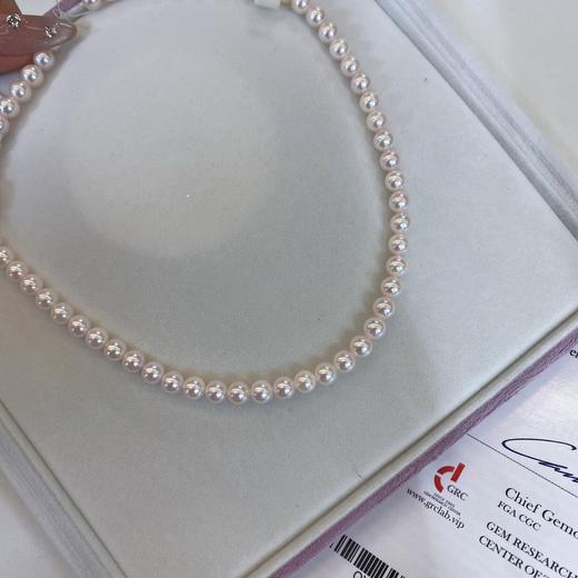 Rose6.5-7mmAkoya项链 商品图3