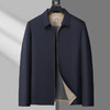 【新款DBW】大依优型大码翻领夹克外套加肥加大肥佬休闲上衣男士胖子商务休闲 商品缩略图0
