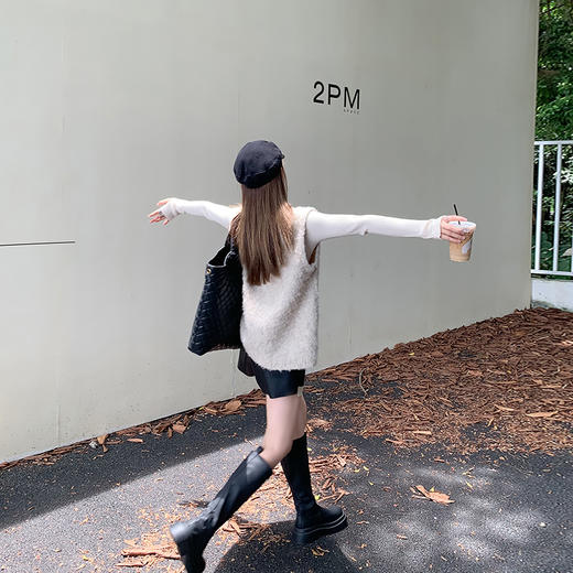 【110元任选2件】现货！毛织打底衫 商品图3