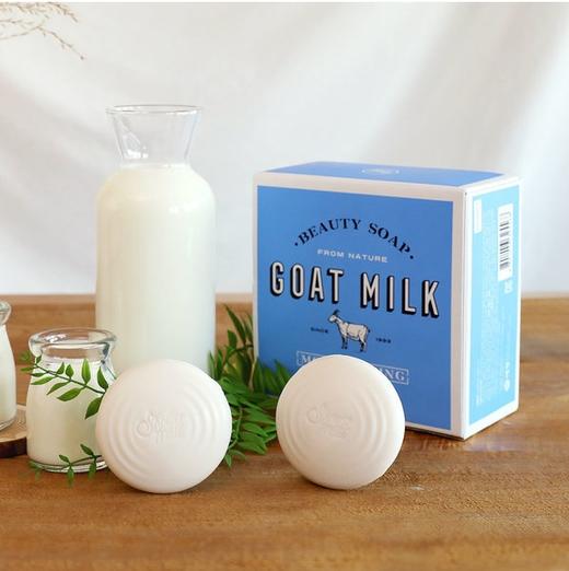 爱敬山羊奶香皂90g 샤워메이트 산양유 비누 화이트 우유 90g 商品图0