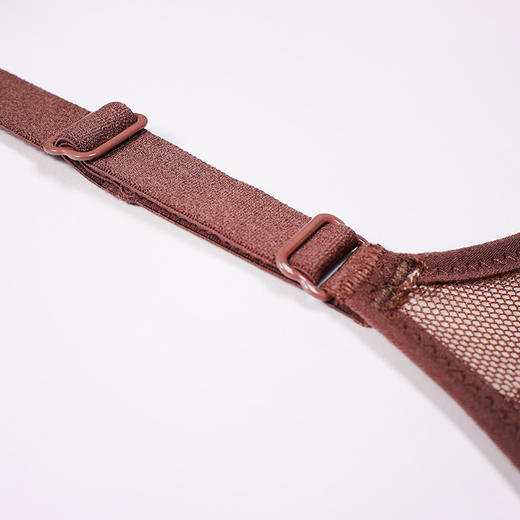 都市丽人内衣聚拢升杯常规文胸蕾丝中厚文胸3/4杯三排扣无钢圈YBT5D2 商品图5