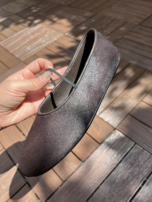 918-3 tr马毛玛丽珍 35-40 酒红色 黑茶色 商品图1