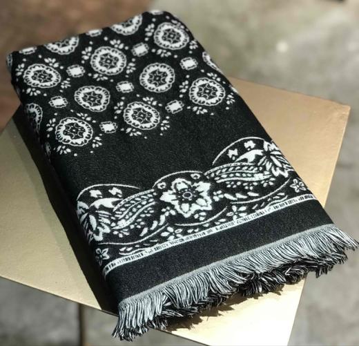 优品堂【丝丝水墨】140x140拉绒方形围巾披肩两用 商品图14