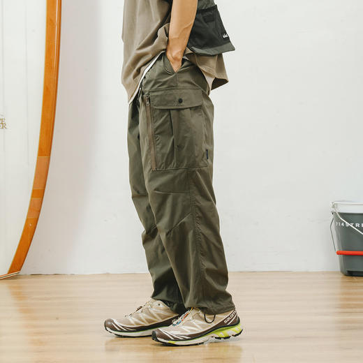 714street日系复古工装裤男2023夏ins潮牌多口袋直筒裤宽松休闲裤 商品图2