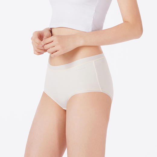 都市丽人内裤舒肤棉平角裤易洁-水舒棉女士内裤LKT5L4 商品图2