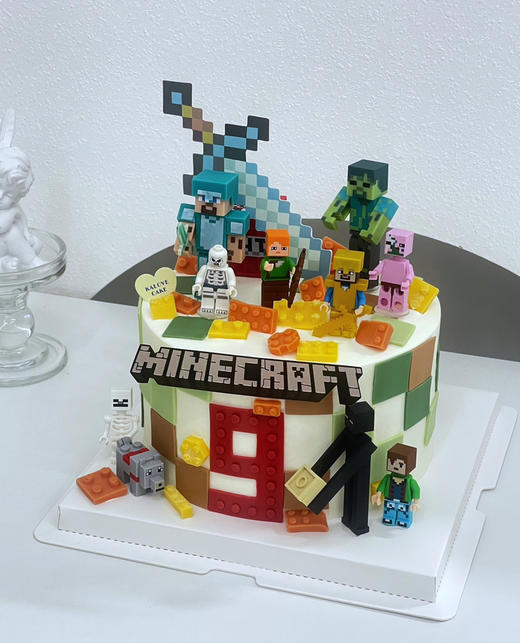 我的世界乐高男孩蛋糕（积木配件随机 商品图1
