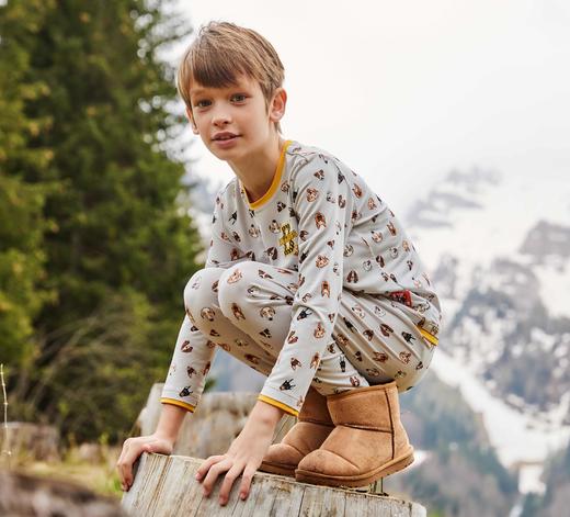 【满印莫代尔】SCHIESSER德国舒雅男童莫代尔家居套装3B/23295H 商品图1