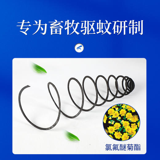 【积分兑换】华畜纤维蚊蝇香20单盘养殖场专用摔不烂蚊香蚊蝇双通杀 商品图1