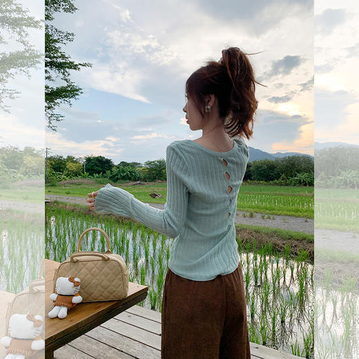 <曾小咸推荐>正反两穿针织衫 商品图4