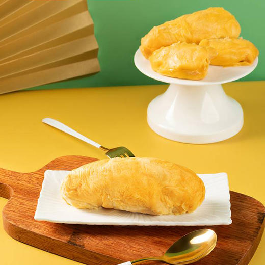 泰国老树A级猫山王榴莲肉 | 榴莲中的“爱马仕”  果肉金黄明亮  新鲜榴莲   绵密细腻 入口即化 商品图3