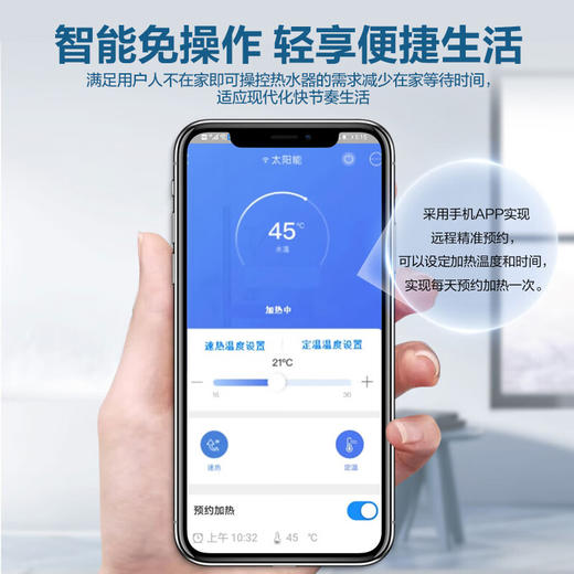 海尔太阳能热水器阳台壁挂太阳能更换室内水箱光电两用 80升竖式1套阳台机 联系客服备注出口 商品图5
