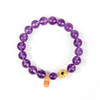 珠事吉祥 原创精品8mm天然紫水晶吉祥手串 商品缩略图2
