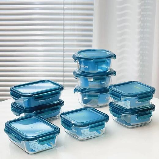 美国康宁保鲜饭盒 密封性强 日常收纳 工作带饭皆宜 高硼硅材质 耐热400℃耐冷-20℃ 可微波炉/烤箱加热  基地直邮 商品图0