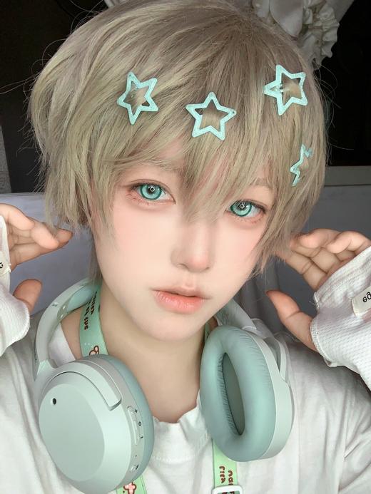 focusmoon半年抛  午夜已至/灵魂抽离/知我暗涌/暧昧玄学 14.2mm cos超显色 绿/蓝/紫/粉 遮瞳可能性很大！！ 商品图3