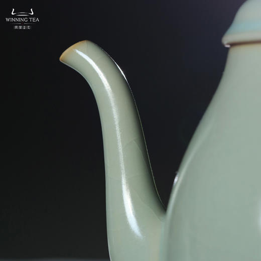 问鼎汝瓷鼎峰系列天青大同泽壶 商品图4