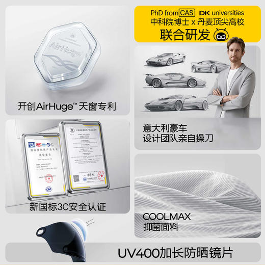 0感天窗头盔-Mips 商品图3