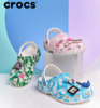CROCS洞洞鞋 经典LOGO Clog 常青绿210003-3WH 商品缩略图1