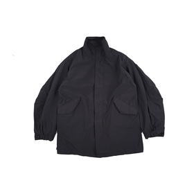 ATON AIR WEATHER SHORT COAT 机能面料羊毛内胆军事风廓形短大衣