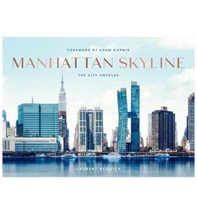 【现货】法国摄影师laurent Dequick：Manhattan Skyline |【全景展开】曼哈顿天际线 全景摄影