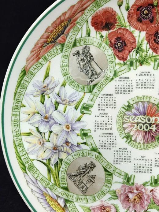 2000年Wedgwood英国威基伍德年份盘中古年份盘收藏赏盘礼物生日圣诞日历系列 商品图12