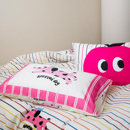 顶柔全棉高密卡通毛巾绣印花四件套-TJ1536 商品图4