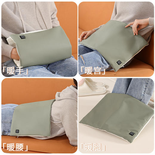 冬季【石墨烯暖手袋】持久恒温电暖手宝 便携暖宝宝多功能取暖器 无水热水袋 商品图1