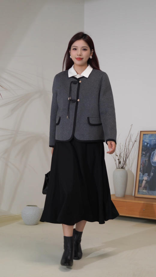 臣禾 新中式香风外套JZ244080281现货 商品图0