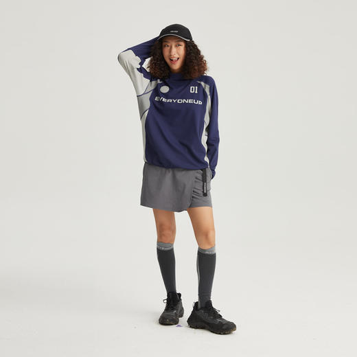 oneup拼接运动长袖T恤 商品图1