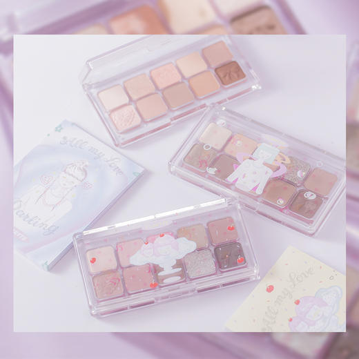 #FLORTTE/花洛莉亚  Wackky女生宿舍系列十色眼影盘 商品图0