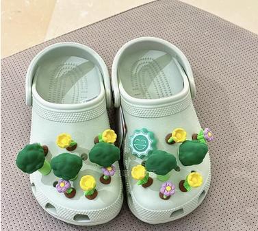 CROCS洞洞鞋 经典Clog 常青绿10001-3WH   不包含智必星 商品图1