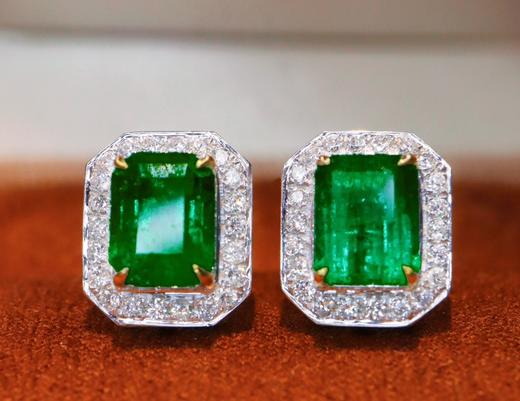 祖母绿耳钉1.79ct 商品图1