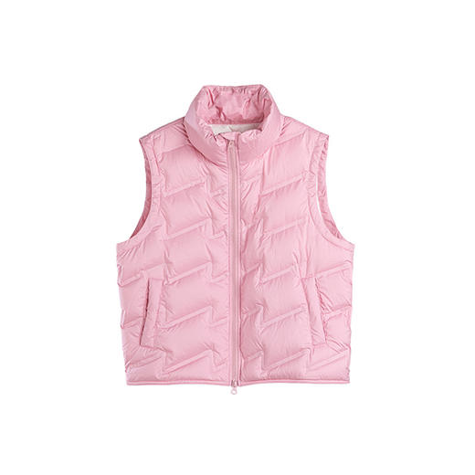 特绽放690朵/甜心羽绒马甲95%波兰白鹅绒2024新款百搭羽绒背心女 商品图3