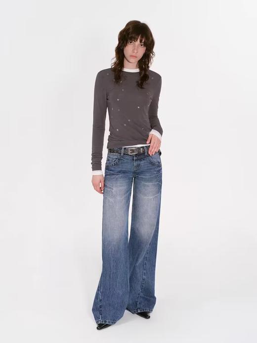 出逃赤岗西/24AWT97/莱赛尔天丝长袖T恤 商品图3