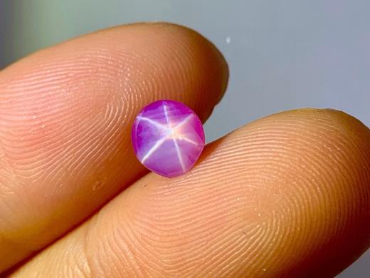 1.24ct极美无烧六芒星光红宝石裸石 商品图3
