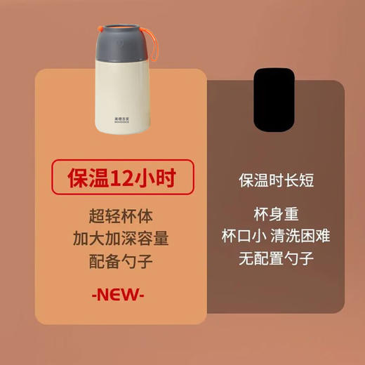 美穗吉家 焖烧杯650ml 商品图4