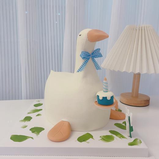 立体三十鹅立蛋糕/需提前预定/不接急单-低糖处理无添加 商品图1