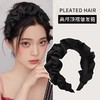 【19.9元抢！明星同款高颅顶神器】木耳边褶皱花边高颅发箍头饰显脸小，时尚百搭日常不挑人，洗脸发带压发捆大肠头箍发卡QQ 商品缩略图0