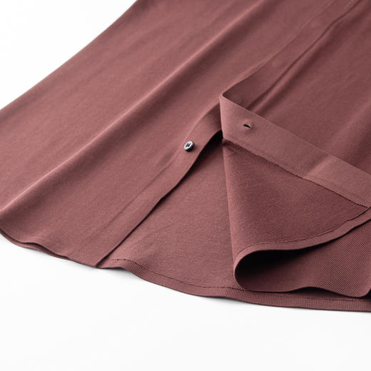 【新中式小立领】【新款DDP】大依优型大码长袖衬衫男装加肥加大体恤大号上衣胖子休闲商务 商品图6