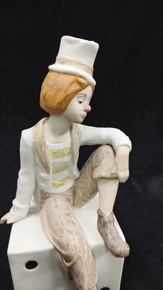 西班牙制作的素面瓷小丑瓷偶 商品图4