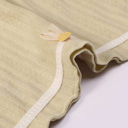 都市丽人内裤纤柔绵平角裤发热螺纹提花女士内裤LKT5L7 商品图4