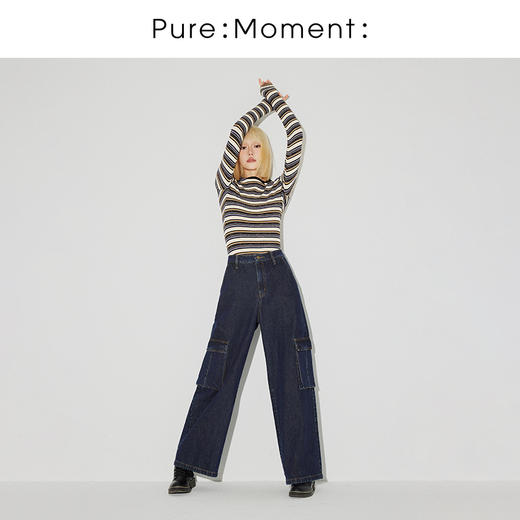 【商场同款】麦檬冬牛仔长裤4EA251551 商品图1