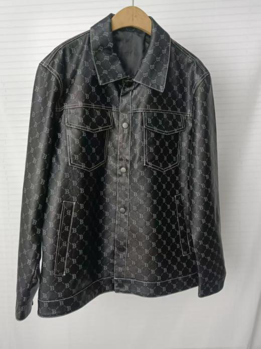 ✨✨✨【罗蒙秋冬季男士港风B字皮衣963款】☺️开始期待秋冬了！✅zui新款皮衣夹克外套！🥳轻松穿出ins高级感 🤩比普通的皮衣更软更适合通勤！ 商品图3