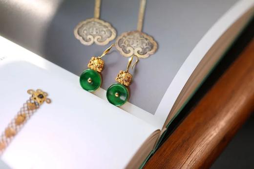 真正的贵气｜小狮子平安扣耳环毕业款 商品图0