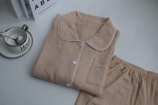 🌸🌸上一团不够卖❗法国🏕️【MAWALIFE简约棉糖糖睡衣】 ✨线下零售价💰 ¥599/套 ✨福利秒杀 💰¥99/套 ✅100%全棉纯色双层纱面料 商品图3