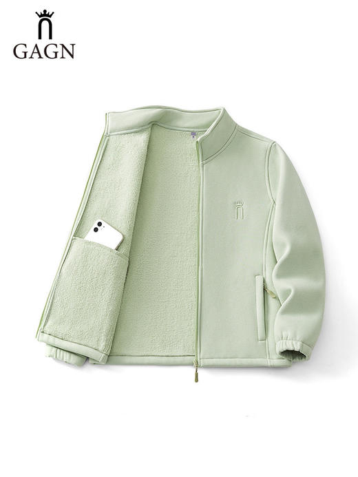 新品摇粒绒保暖卫衣微胖显瘦女装高级感衣服 XYL 000 203325 商品图0