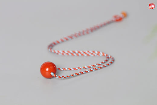 【锦瑟流连】南红圆珠项链 商品图3